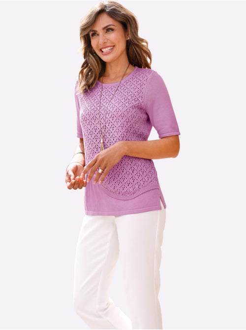 Pull 2 En 1 Aspect 2 En 1 - Taille Standard - Witt - Kiabi Pull 2 En 1 Aspect 2 En 1 - Taille Standard - Witt - Kiabi