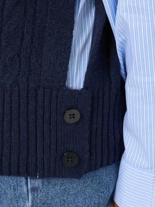 Pull 2-en-1 avec chemise - Kiabi
