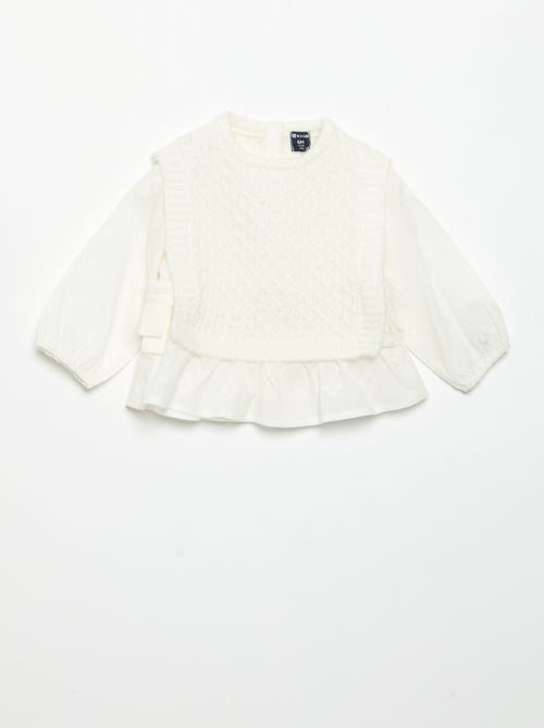 Pull 2 en 1 - Kiabi Pull 2 en 1 - Kiabi