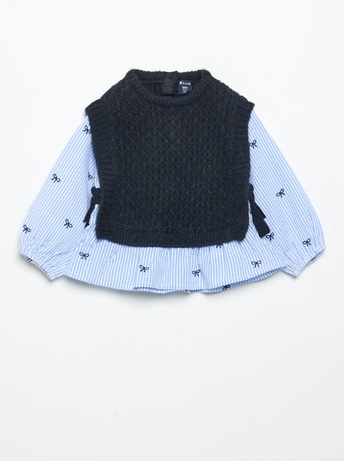 Pull 2 en 1 - Kiabi Pull 2 en 1 - Kiabi