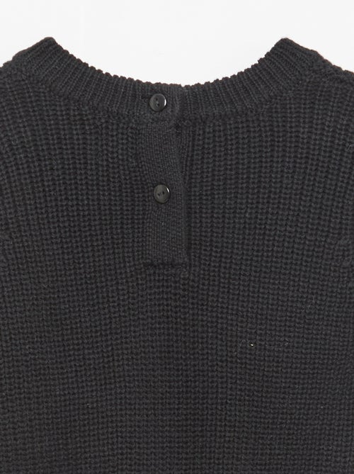 Pull 2 en 1 en tricot et double gaze de coton - Kiabi Pull 2 en 1 en tricot et double gaze de coton - Kiabi
