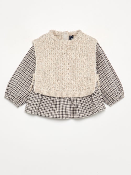 Pull 2 en 1 - Kiabi Pull 2 en 1 - Kiabi