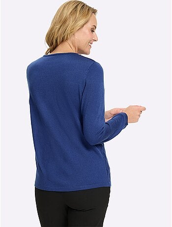 Pull 2 En 1 Lien à Nouer - Taille Standard - Moda Vilona