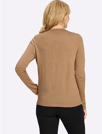 Pull 2 En 1 Lien à Nouer - Taille Standard - Moda Vilona