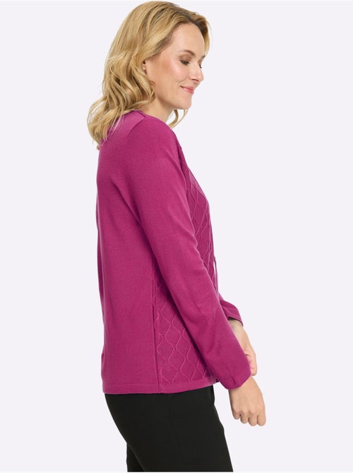 Pull 2 En 1 Lien à Nouer - Taille Standard - Moda Vilona - Kiabi Pull 2 En 1 Lien à Nouer - Taille Standard - Moda Vilona - Kiabi