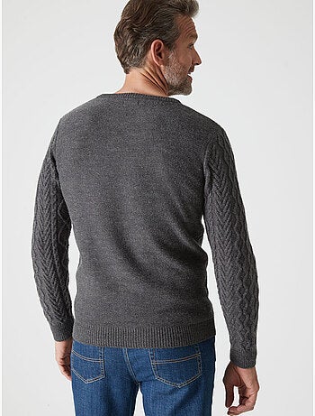 Pull 30% laine col rond