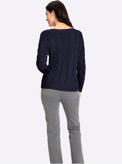 Pull 50% Coton - Taille Standard - Witt - Kiabi Pull 50% Coton - Taille Standard - Witt - Kiabi