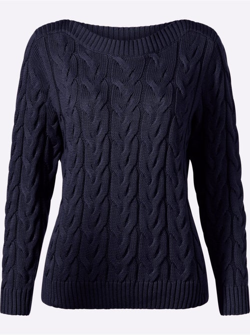 Pull 50% Coton - Taille Standard - Witt - Kiabi Pull 50% Coton - Taille Standard - Witt - Kiabi