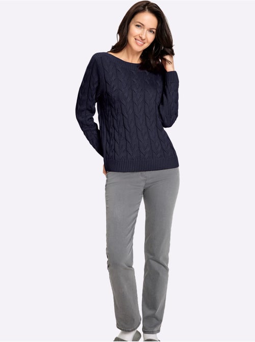 Pull 50% Coton - Taille Standard - Witt - Kiabi Pull 50% Coton - Taille Standard - Witt - Kiabi