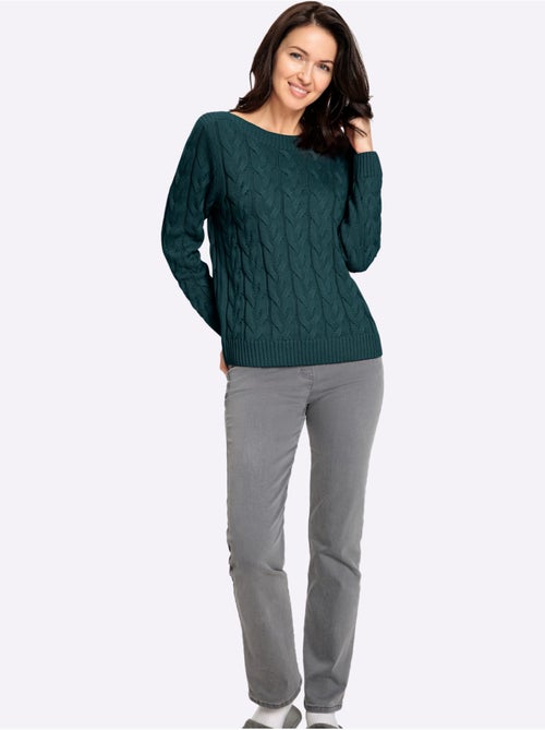 Pull 50% Coton - Taille Standard - Witt - Kiabi Pull 50% Coton - Taille Standard - Witt - Kiabi