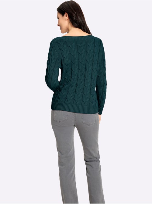 Pull 50% Coton - Taille Standard - Witt - Kiabi Pull 50% Coton - Taille Standard - Witt - Kiabi