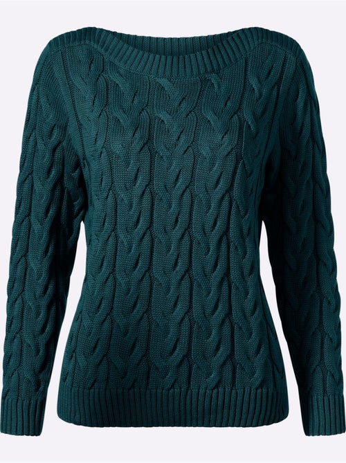 Pull 50% Coton - Taille Standard - Witt - Kiabi Pull 50% Coton - Taille Standard - Witt - Kiabi
