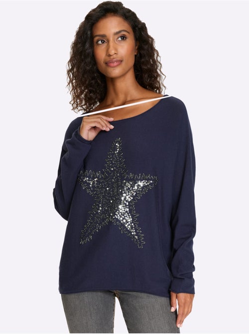 Pull 50% Viscose - Taille Standard - helline - Kiabi