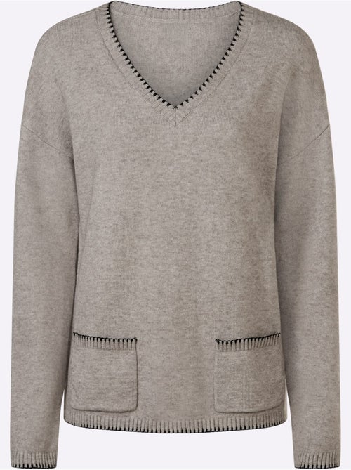 Pull 50% Viscose - Taille Standard - helline - Kiabi