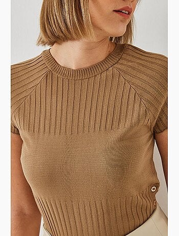 Pull à boutons latéraux lucci