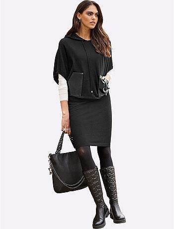Pull à Capuche à Capuche - Taille Standard - Helline