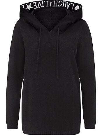 Pull à Capuche Capuche Avec Coulisse Et Lien à Nouer - Taille Standard - helline