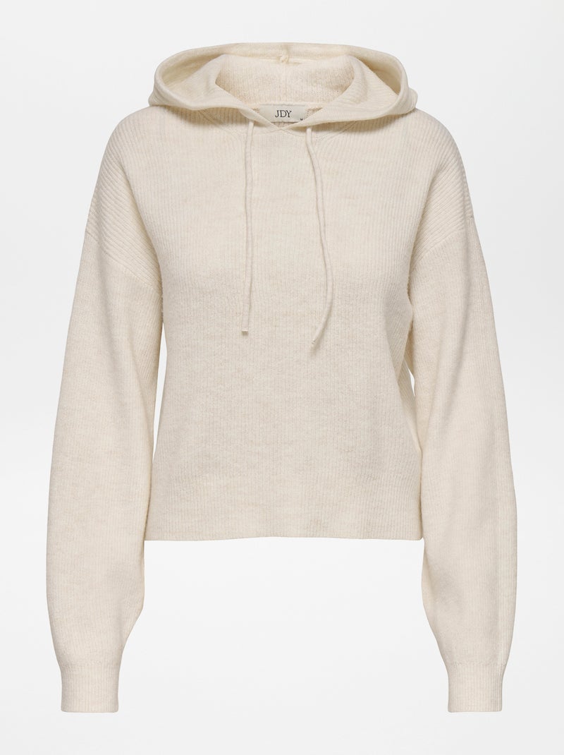 Pull à capuche 'JDY' BEIGE - Kiabi