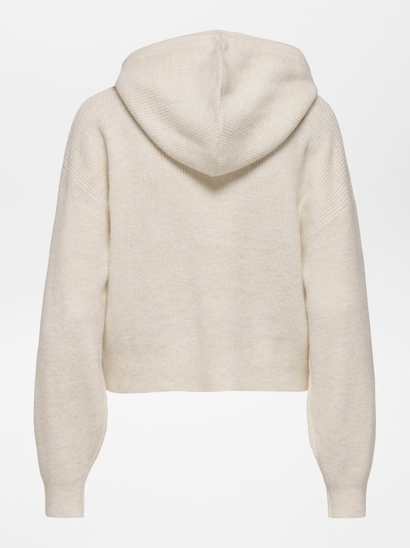 Pull à capuche 'JDY' BEIGE - Kiabi