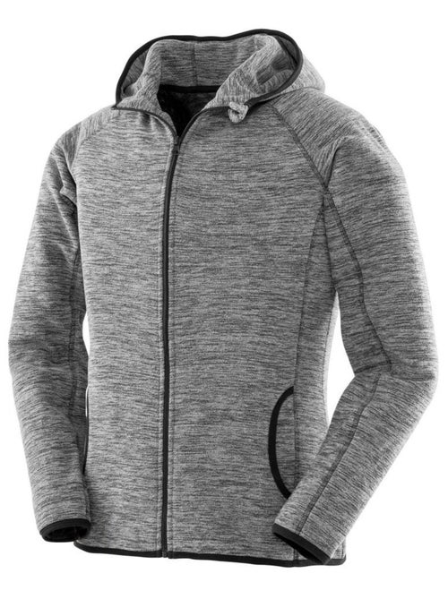 Pull à capuche zippé en micropolaire pour femmes et hommes - spiro - Kiabi Pull à capuche zippé en micropolaire pour femmes et hommes - spiro - Kiabi