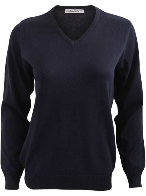 Pull à col en v arundel pour femme - kustom kit - Kiabi Pull à col en v arundel pour femme - kustom kit - Kiabi