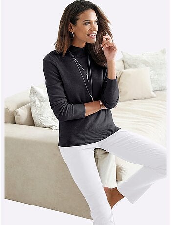 Pull à Col Montant 100% Cachemire - Taille Standard - Witt