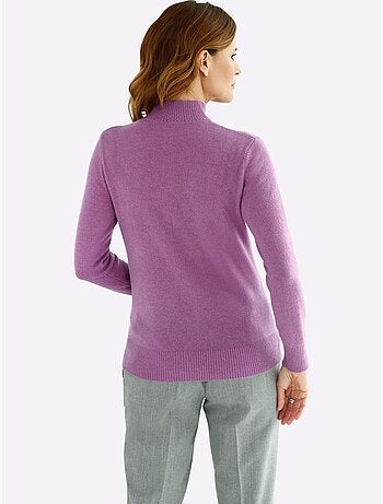 Pull à Col Montant 100% Cachemire - Taille Standard - Witt