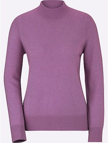 Pull à Col Montant 100% Cachemire - Taille Standard - Witt