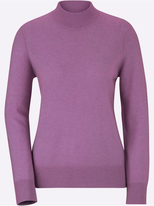 Pull à Col Montant 100% Cachemire - Taille Standard - Witt - Kiabi