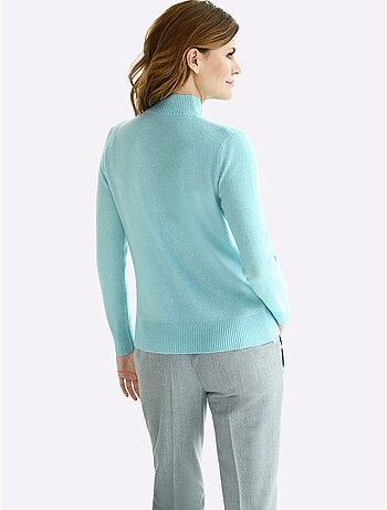Pull à col montant 100% cachemire - taille standard - witt