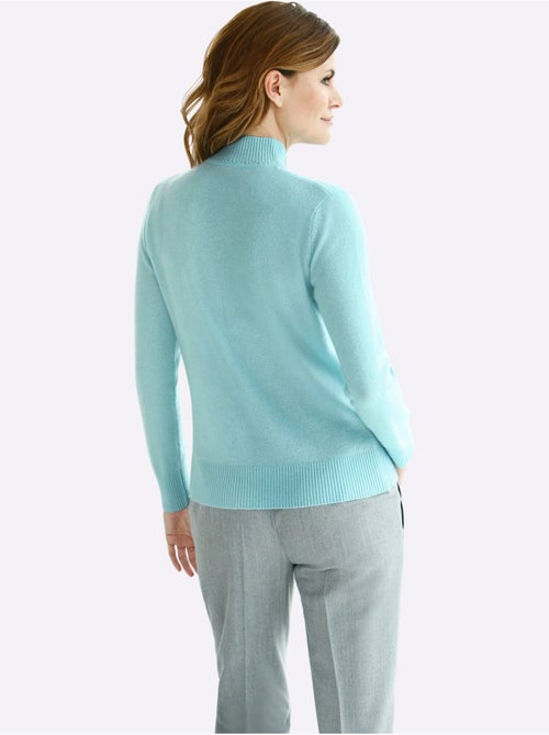 Pull à col montant 100% cachemire - taille standard - witt - Kiabi Pull à col montant 100% cachemire - taille standard - witt - Kiabi