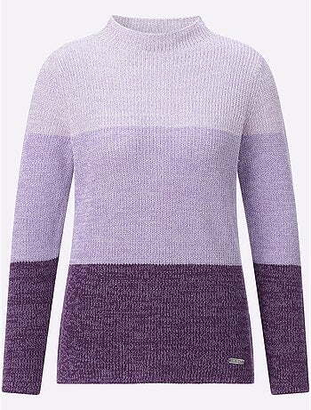 Pull à Col Montant 50% Coton - Taille Standard - Witt