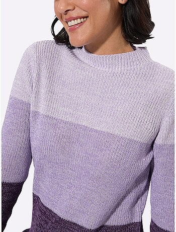 Pull à Col Montant 50% Coton - Taille Standard - Witt