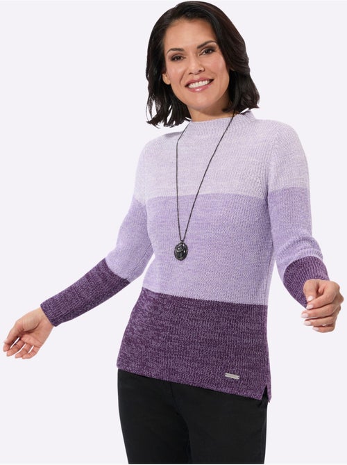 Pull à Col Montant 50% Coton - Taille Standard - Witt - Kiabi Pull à Col Montant 50% Coton - Taille Standard - Witt - Kiabi