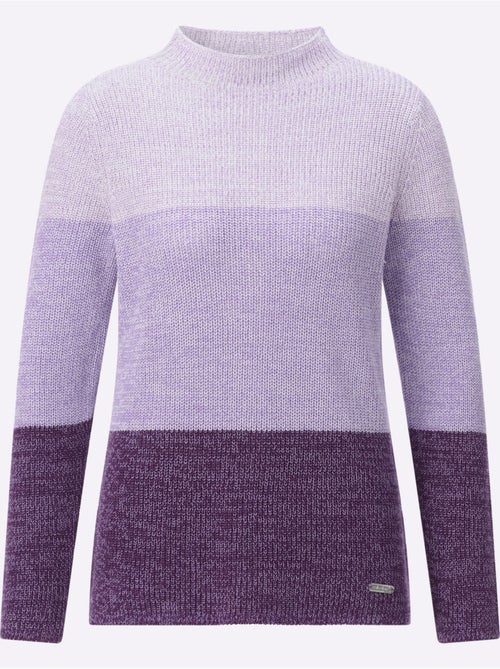 Pull à Col Montant 50% Coton - Taille Standard - Witt - Kiabi Pull à Col Montant 50% Coton - Taille Standard - Witt - Kiabi