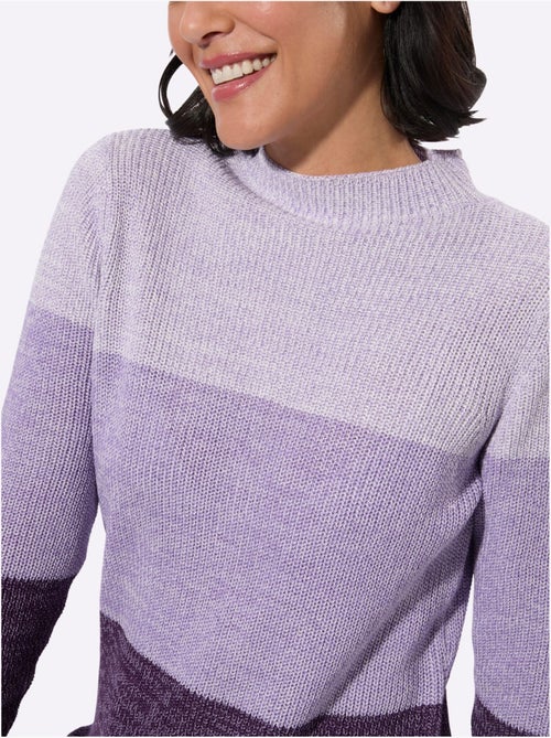 Pull à Col Montant 50% Coton - Taille Standard - Witt - Kiabi Pull à Col Montant 50% Coton - Taille Standard - Witt - Kiabi