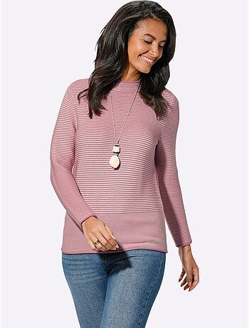 Pull à col montant 50% coton - taille standard - witt