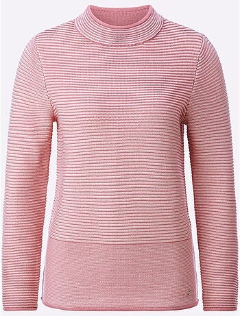 Pull à col montant 50% coton - taille standard - witt