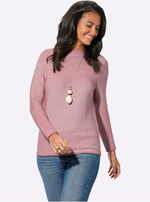 Pull à col montant 50% coton - taille standard - witt - Kiabi Pull à col montant 50% coton - taille standard - witt - Kiabi