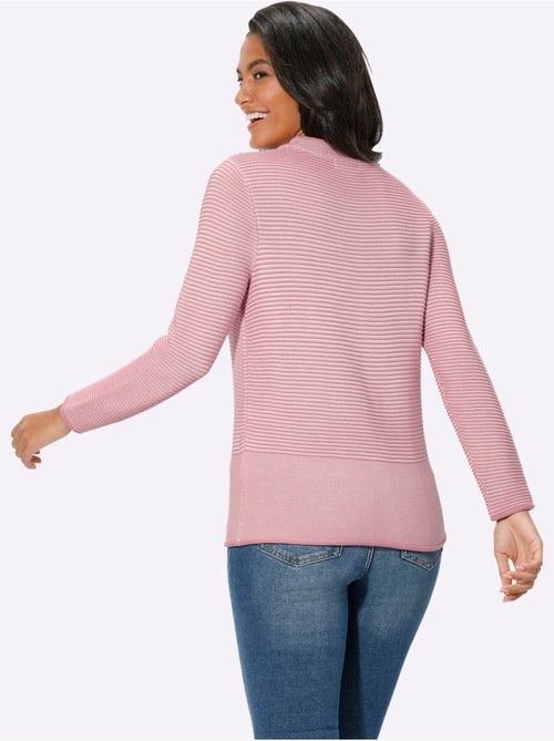 Pull à col montant 50% coton - taille standard - witt - Kiabi Pull à col montant 50% coton - taille standard - witt - Kiabi