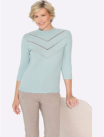Pull à Col Montant 50% Viscose - Taille Standard - Witt