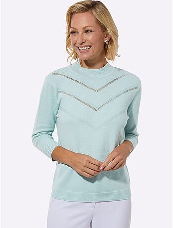 Pull à Col Montant 50% Viscose - Taille Standard - Witt
