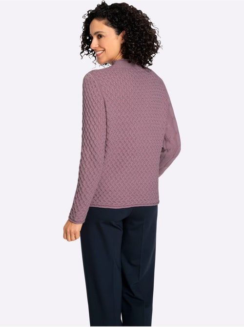 Pull à Col Montant 60% Coton - Taille Standard - Witt - Kiabi Pull à Col Montant 60% Coton - Taille Standard - Witt - Kiabi