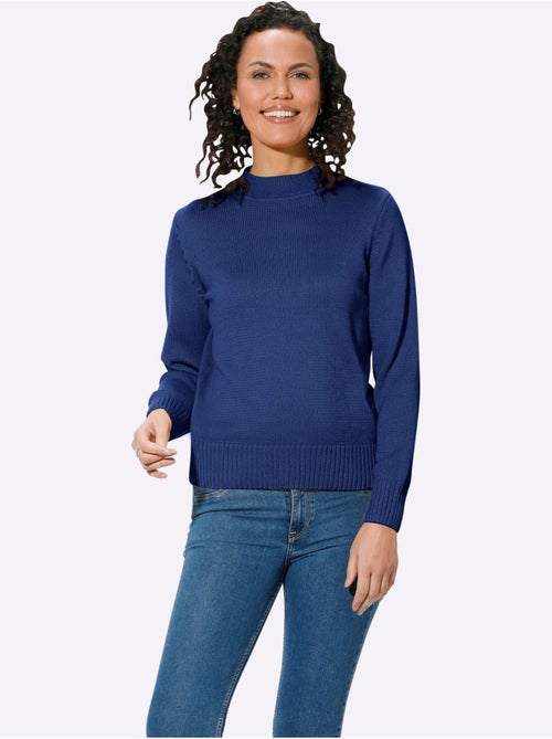 Pull à Col Montant Avec Coton - Taille Standard - Witt - Kiabi Pull à Col Montant Avec Coton - Taille Standard - Witt - Kiabi