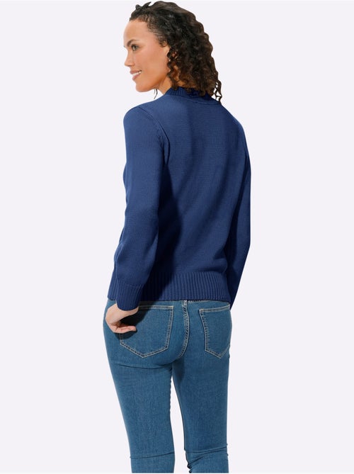 Pull à Col Montant Avec Coton - Taille Standard - Witt - Kiabi Pull à Col Montant Avec Coton - Taille Standard - Witt - Kiabi