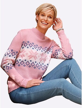 Pull à Col Montant Col Montant Chaud - Taille Standard - Moda Vilona