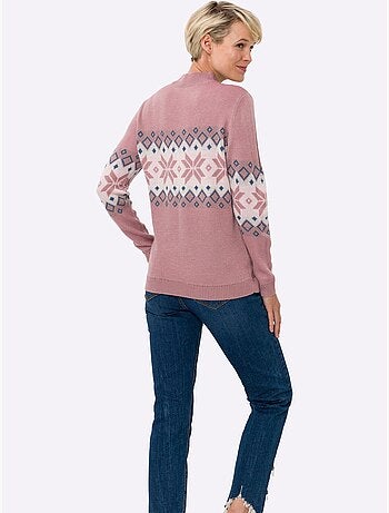 Pull à Col Montant Col Montant Chaud - Taille Standard - Moda Vilona