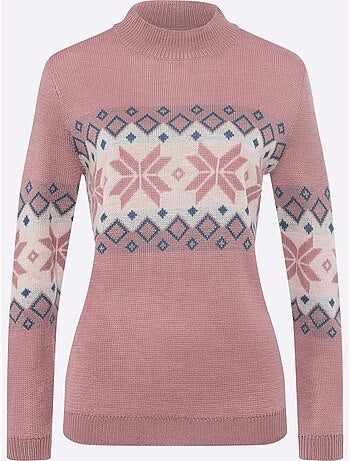 Pull à Col Montant Col Montant Chaud - Taille Standard - Moda Vilona