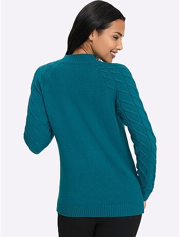 Pull à col montant col montant chaud - taille standard - moda vilona