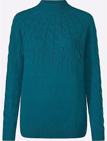 Pull à col montant col montant chaud - taille standard - moda vilona